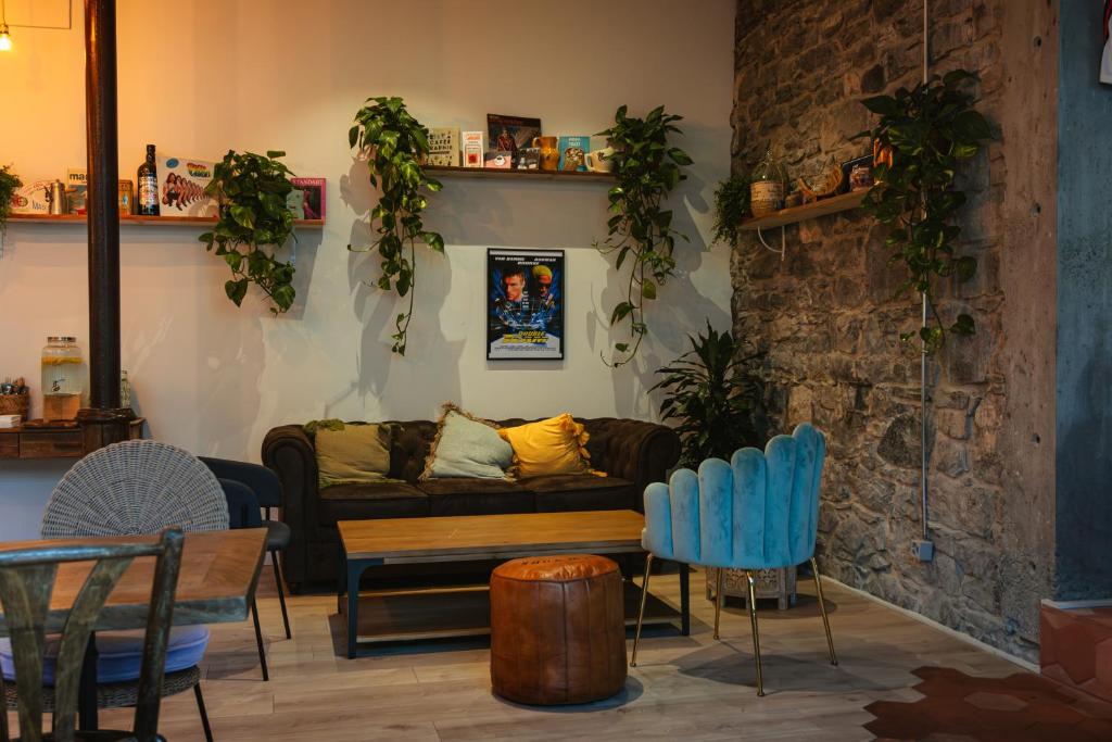 Un lugar para sentarse en Hotel Montbrillant