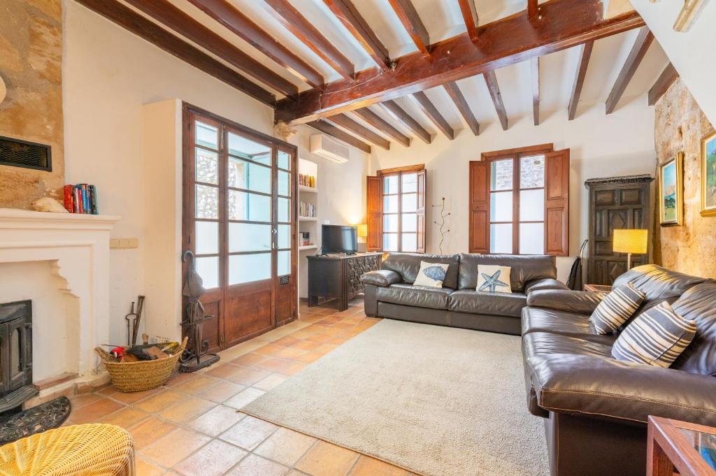 Posezení v ubytování Casa Romana