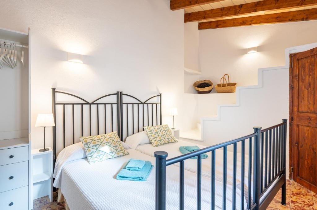 Postel nebo postele na pokoji v ubytování Casa Romana