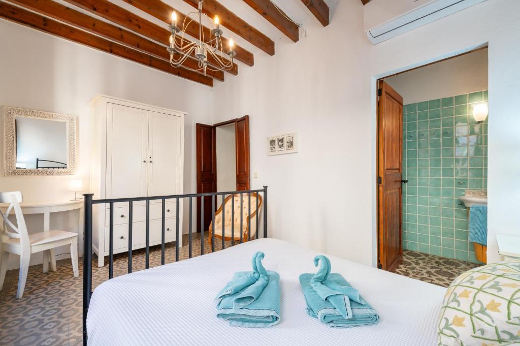 Postel nebo postele na pokoji v ubytování Casa Romana