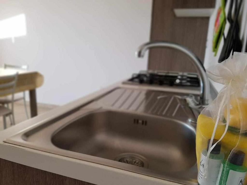 Kuchyň nebo kuchyňský kout v ubytování Residence Boccaccio