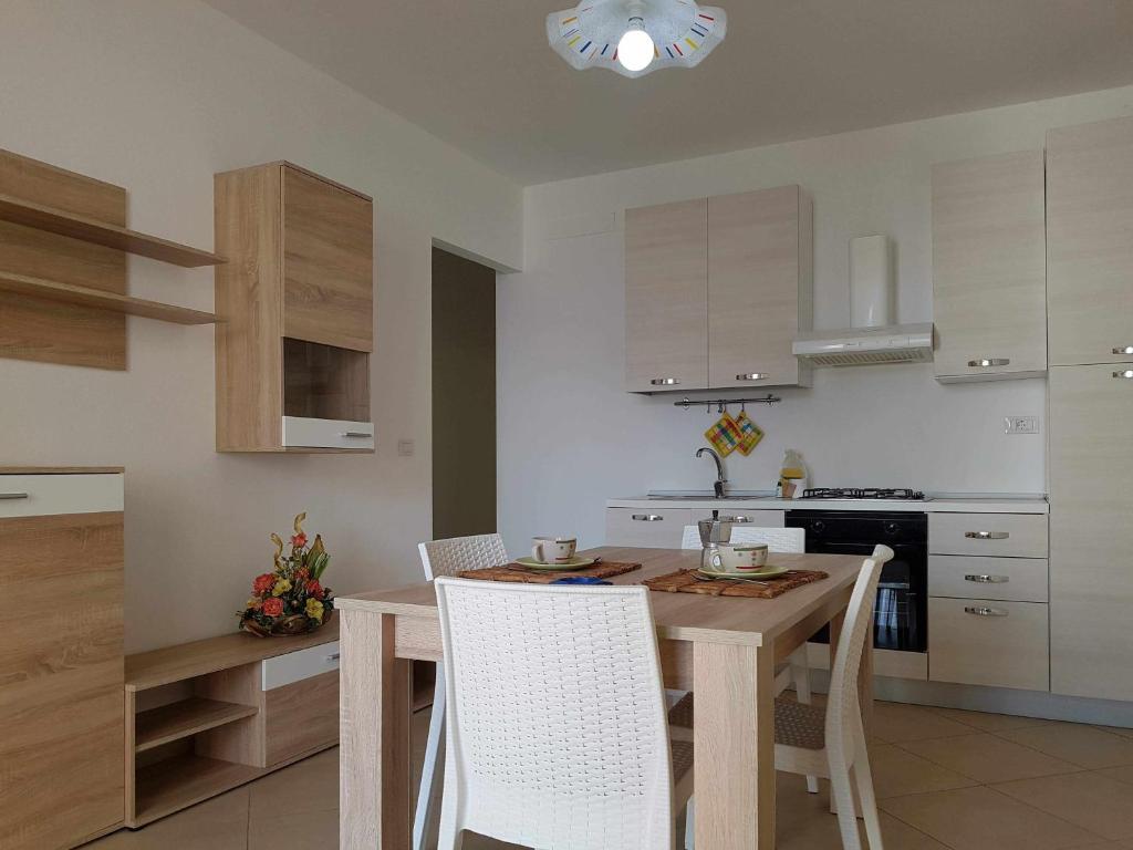 Kuchyň nebo kuchyňský kout v ubytování Residence Boccaccio