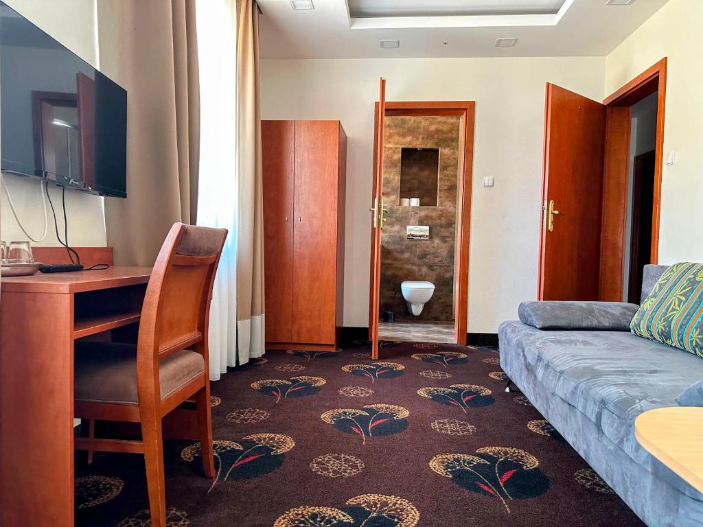 Posezení v ubytování Akme APARTMENTS & ROOMS & FREE PARKING
