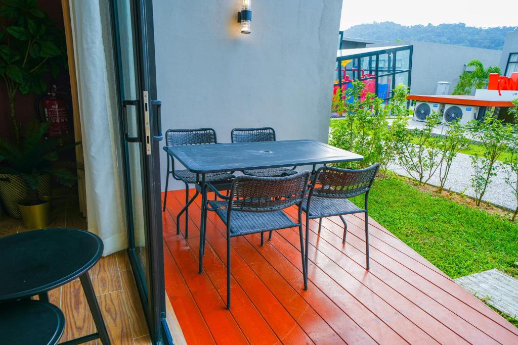 Balkón nebo terasa v ubytování Hangouts Urban+Eco Langkawi