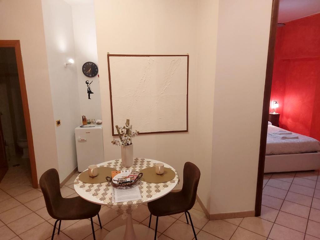 Postel nebo postele na pokoji v ubytování Rimembranza Appartamento, Anagni