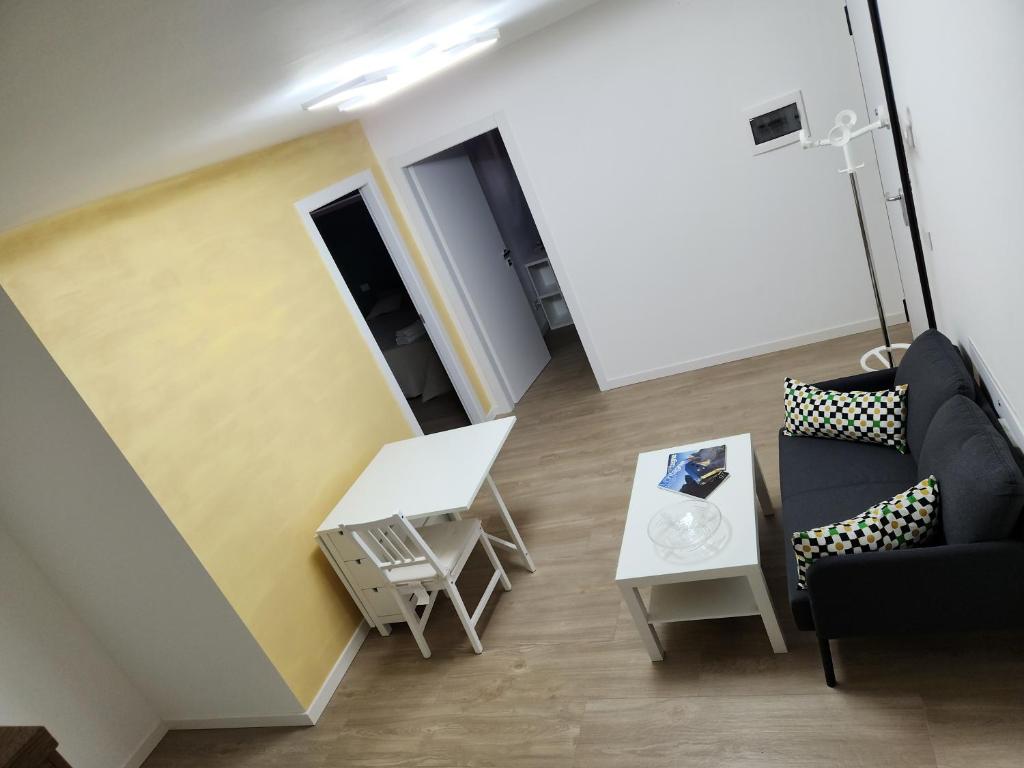 Posezení v ubytování CASA CLEO