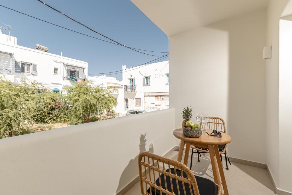 Balkón alebo terasa v ubytovaní Heavenly Suites & Studios