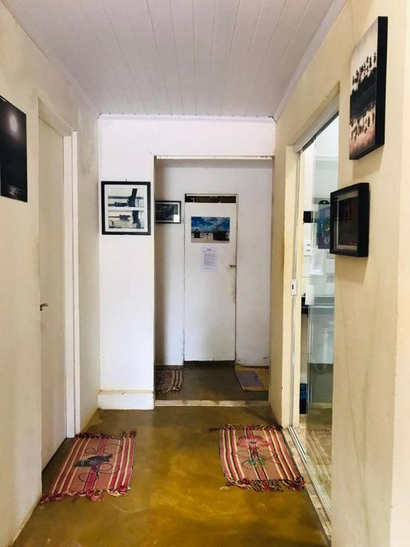 TV a/nebo společenská místnost v ubytování Hostel Jericoacoariano