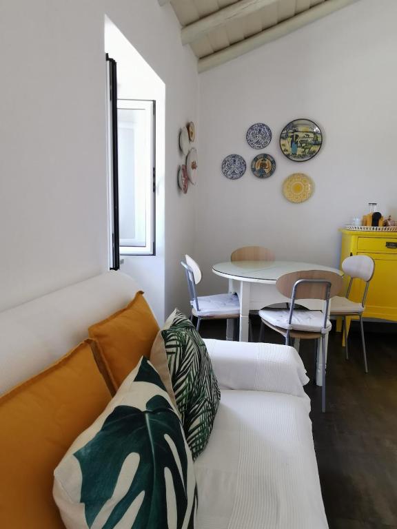 Posezení v ubytování Casa Dos Galegos