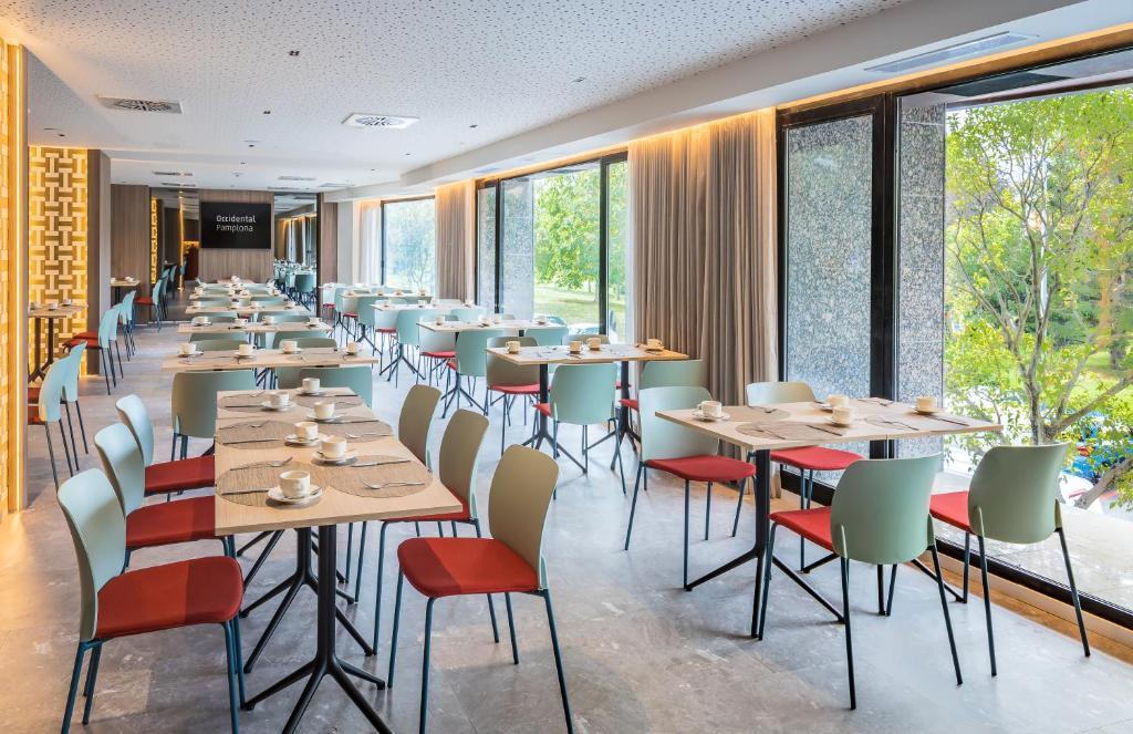 Restaurace v ubytování Occidental Pamplona