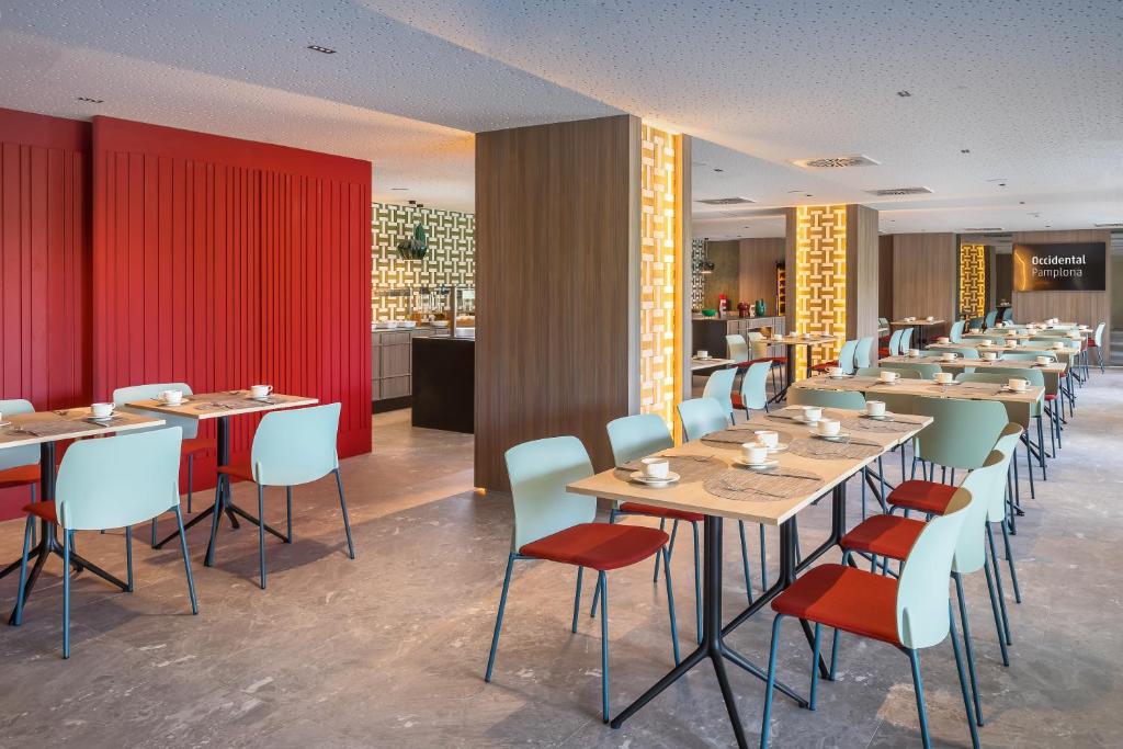 Restaurace v ubytování Occidental Pamplona