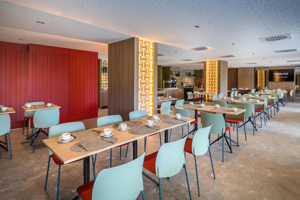 Restaurace v ubytování Occidental Pamplona