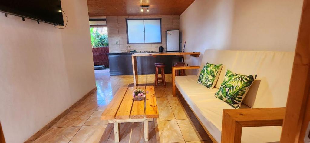 Una cocina o cocineta en Apartamentos Tupuna Lodge