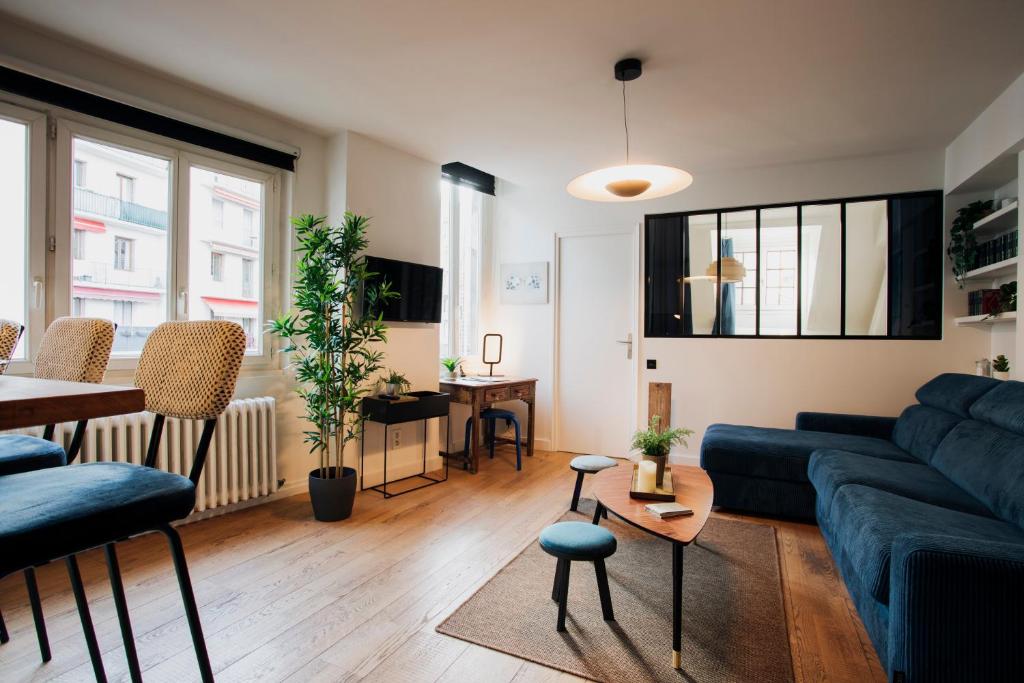 Posedenie v ubytovaní Loge du Pré Carré - hypercentre