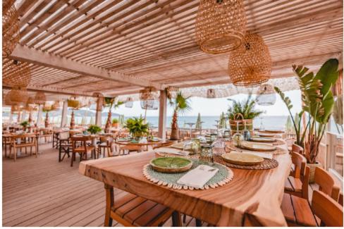 Restaurace v ubytování Kon Tiki