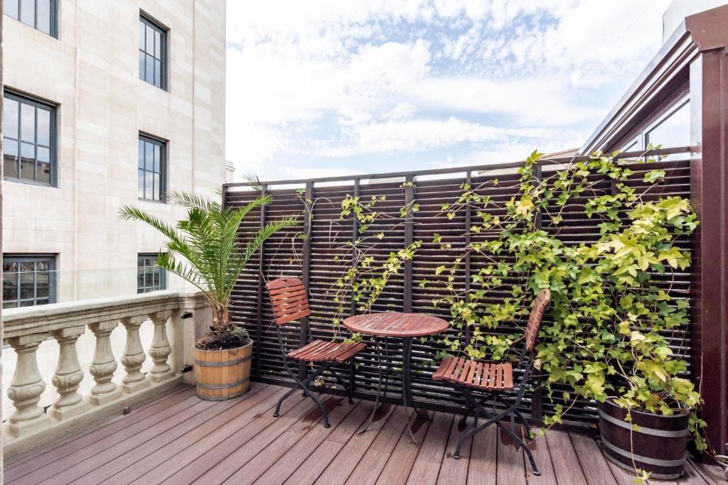 Balkón nebo terasa v ubytování Home Suite Home Gran Via