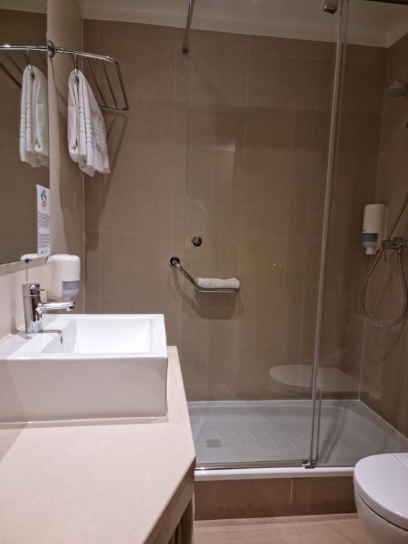 Koupelna v ubytování Hotel Principe Lisboa