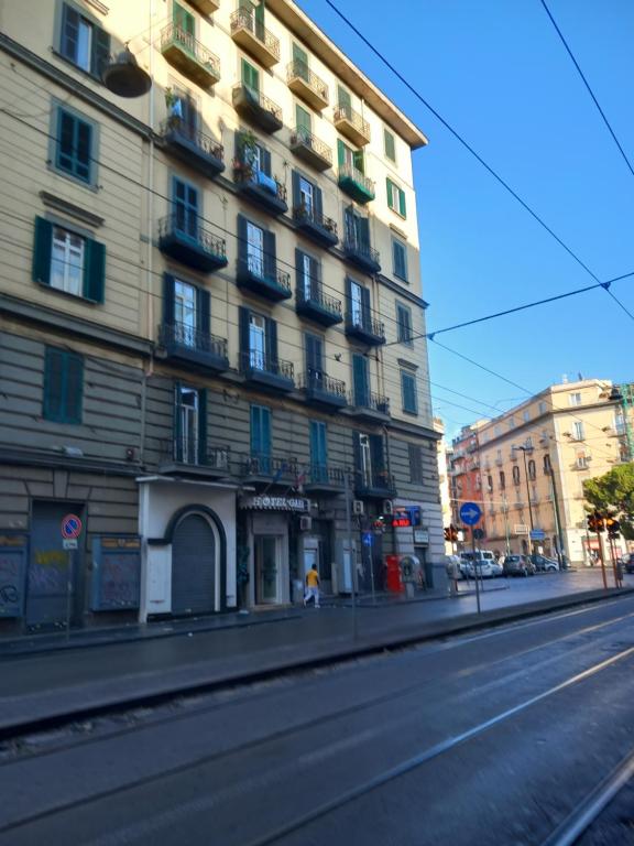 a building on the side of a city street at Casa Surunova in Naples