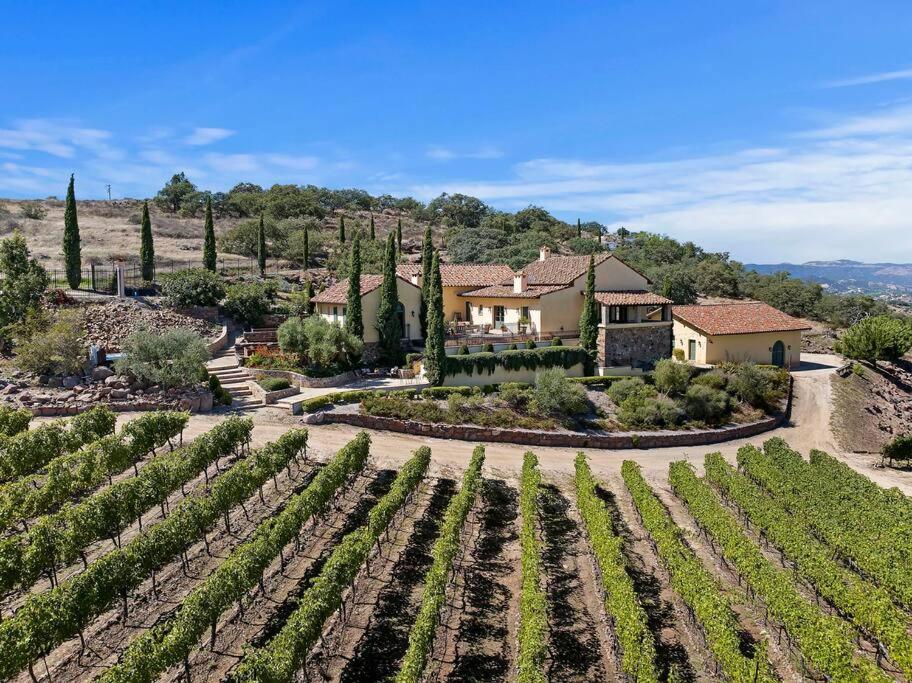 Letecký snímek ubytování Tuscan Villa w/Vineyard Views!