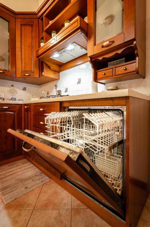 Kuchnia lub aneks kuchenny w obiekcie Casa Quarto di Luna