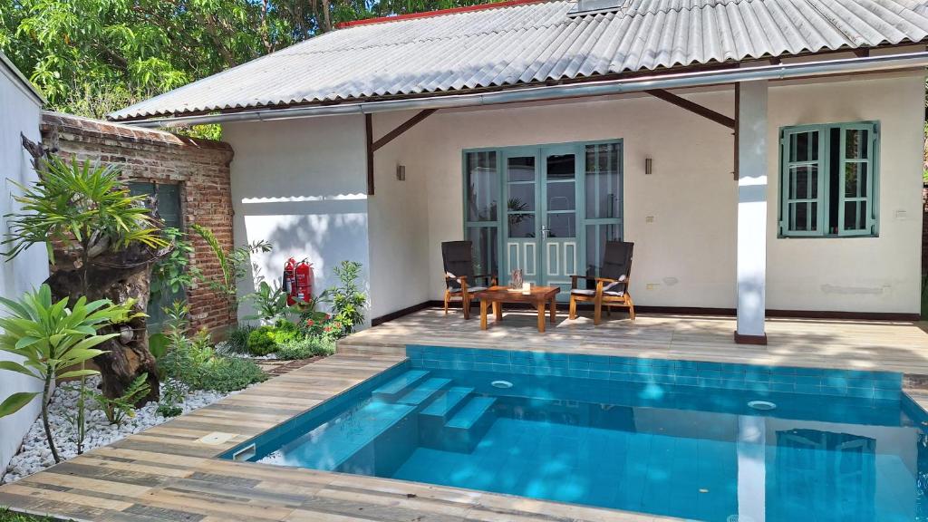 Bazén v ubytování Kandalama Lodge nebo v jeho okolí