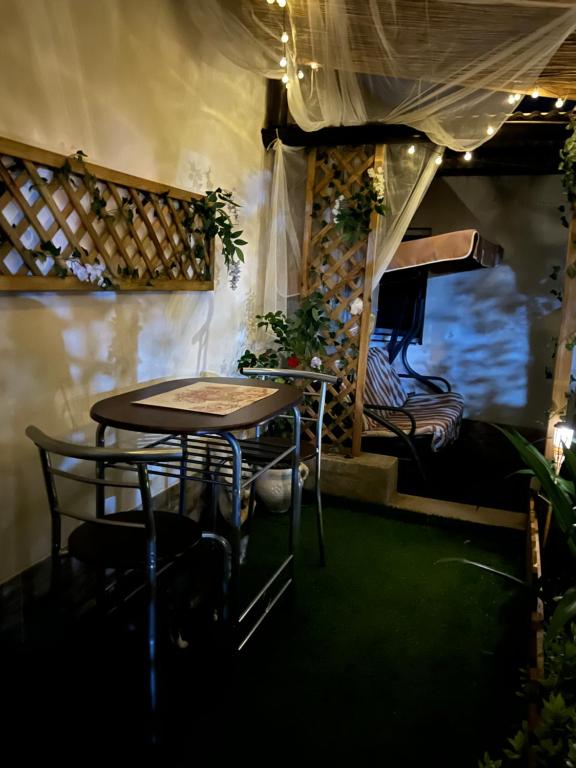 Posezení v ubytování Casa di Mirto