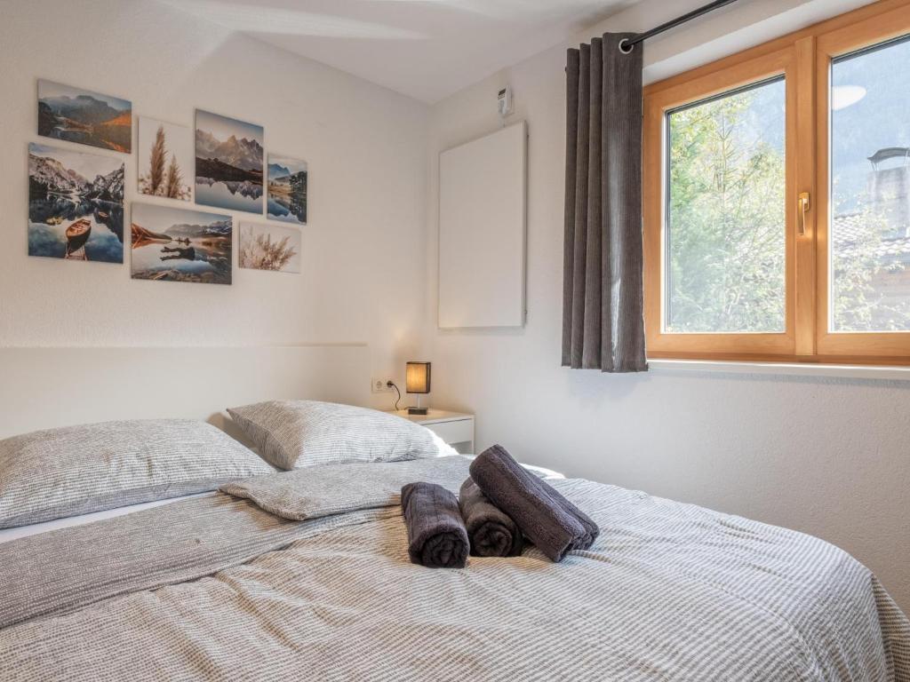 Postel nebo postele na pokoji v ubytování Chalet Pölven