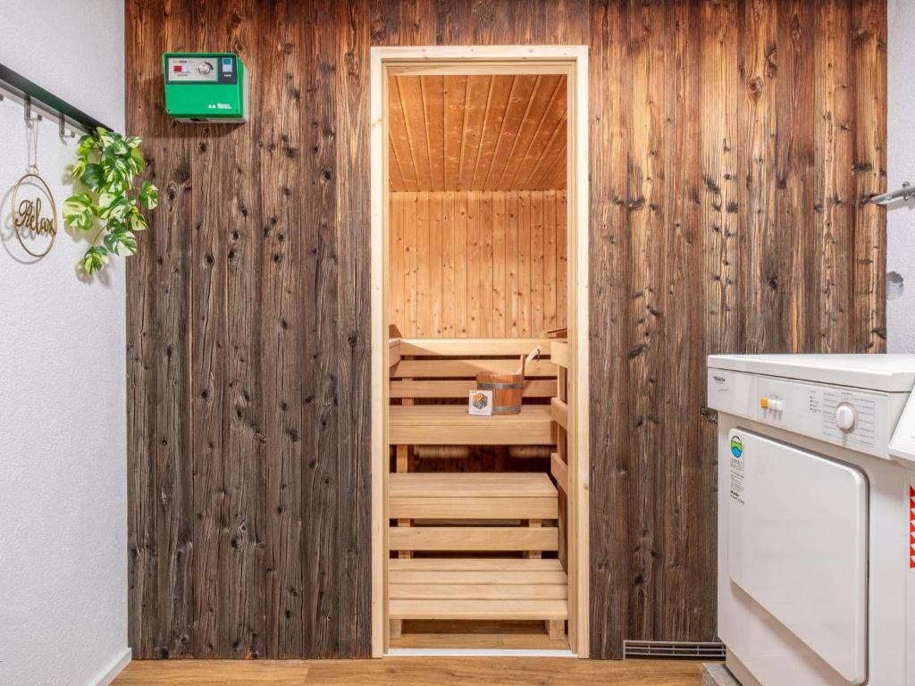Kuchyň nebo kuchyňský kout v ubytování Chalet Pölven