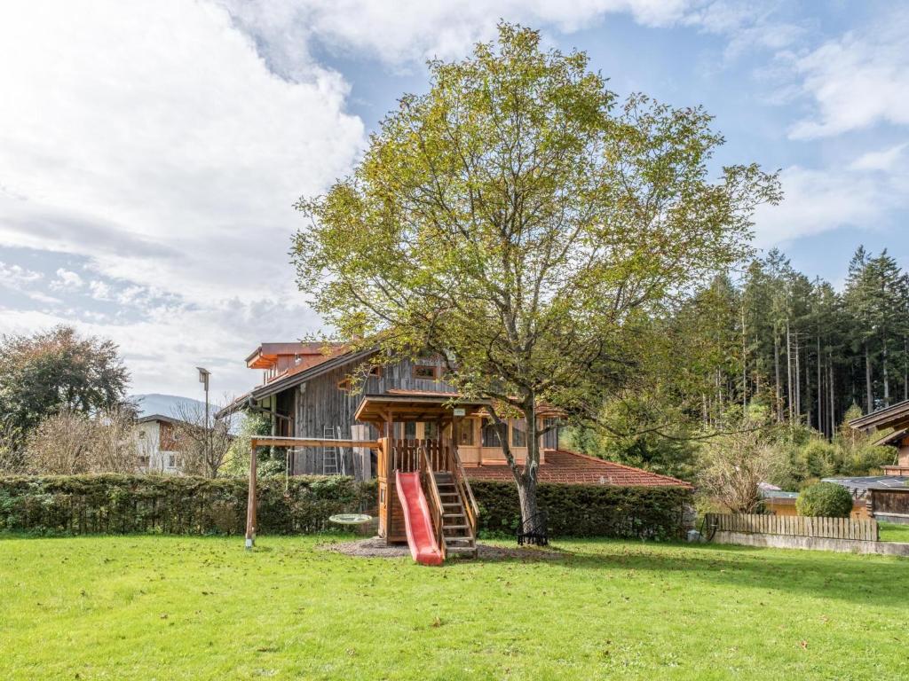 Zahrada ubytování Chalet Pölven