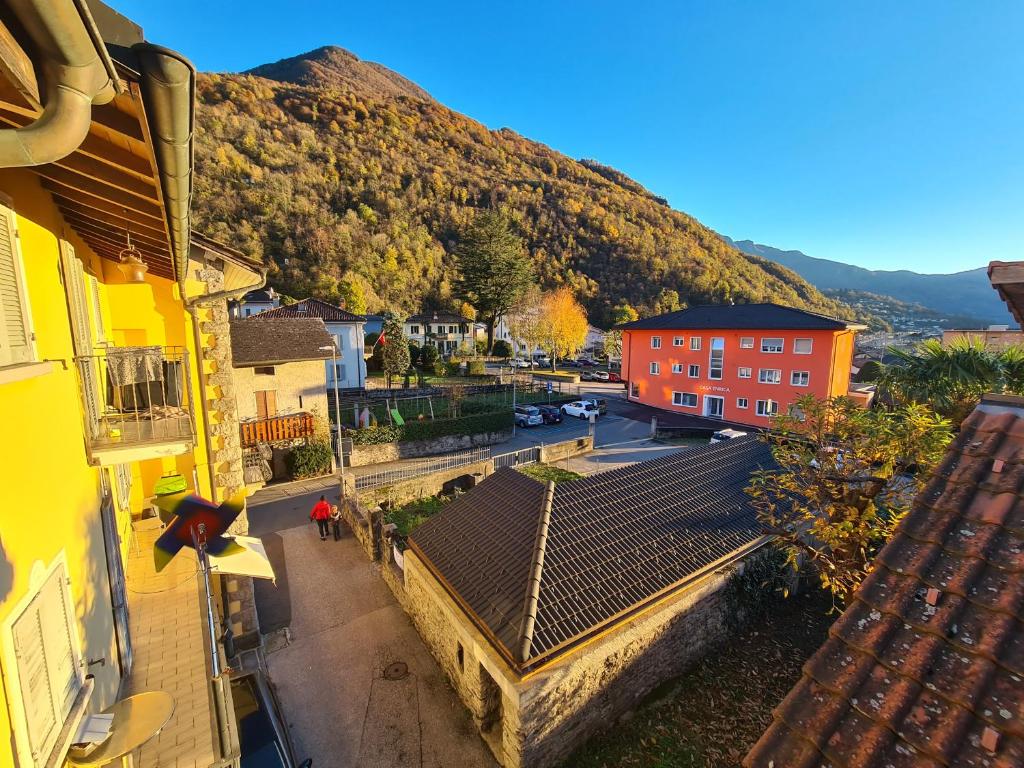 Nespecifikovaný výhled na hory nebo výhled na hory při pohledu z bed and breakfast