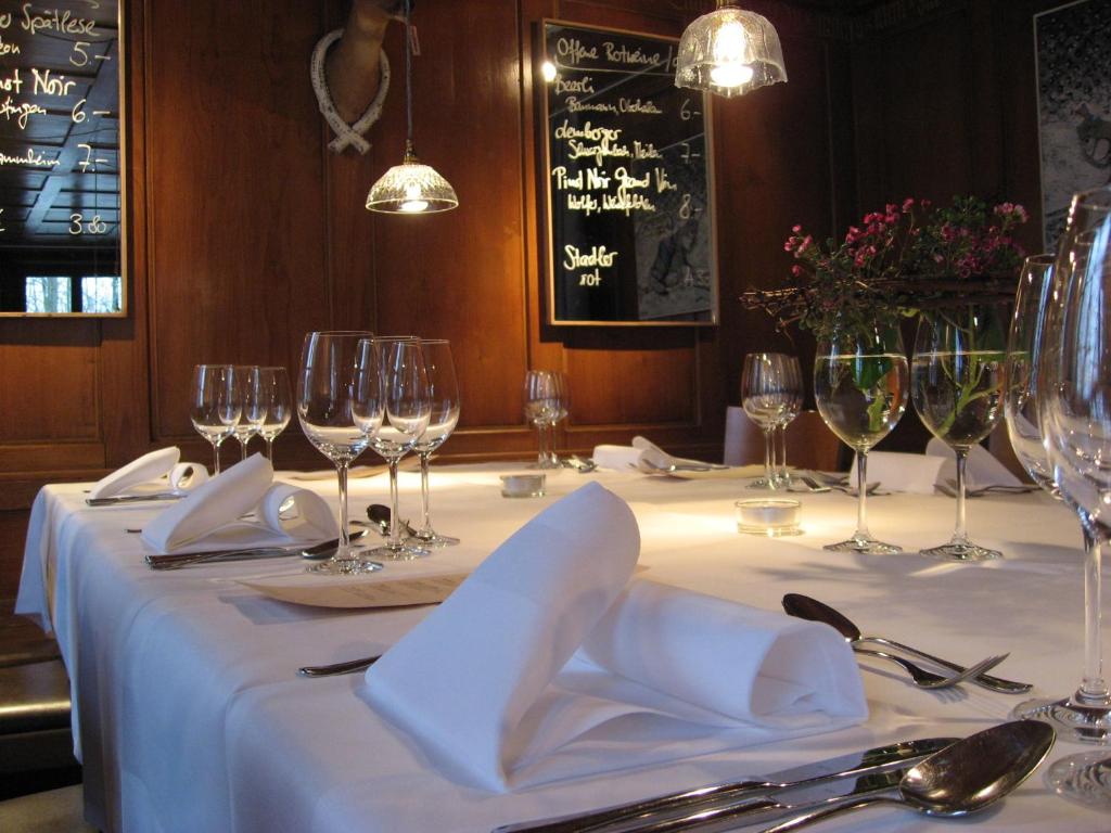 Nápoje v ubytování Gasthaus Schlosshalde