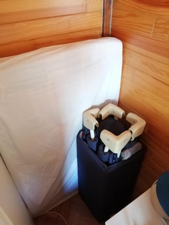 Posezení v ubytování Chalet 94 la boverie