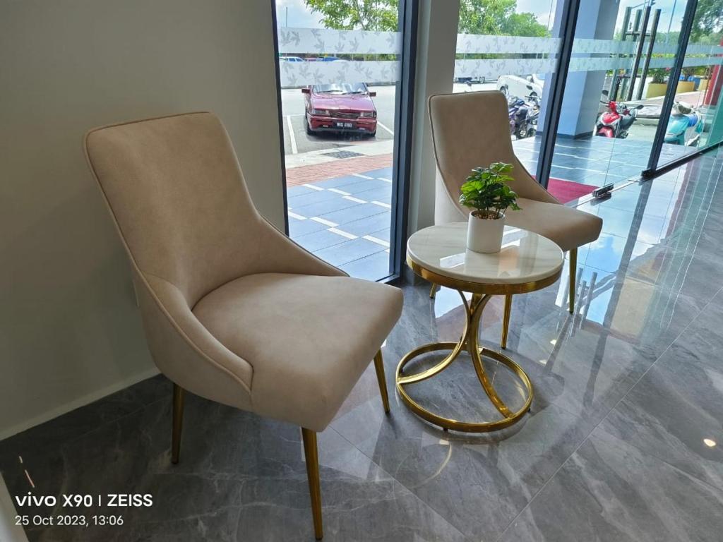 Posezení v ubytování Hotel Golden View Nilai