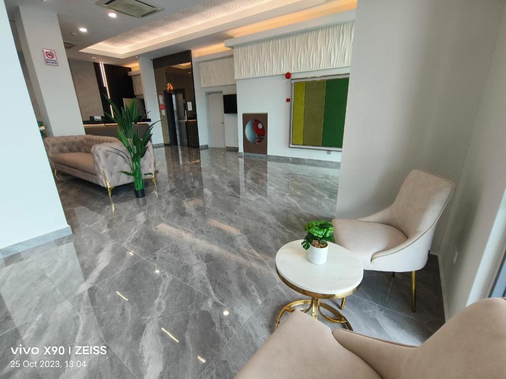 Posezení v ubytování Hotel Golden View Nilai