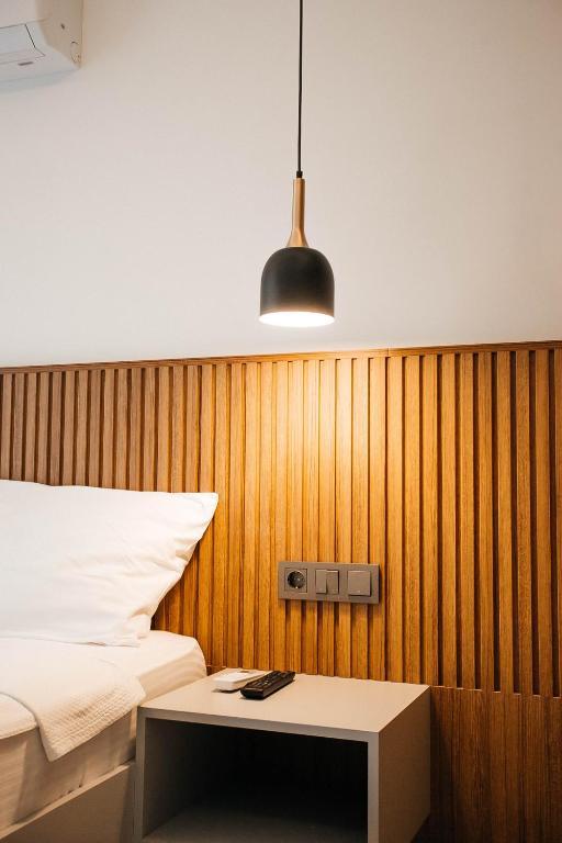 Postel nebo postele na pokoji v ubytování Vira Suites Hotel