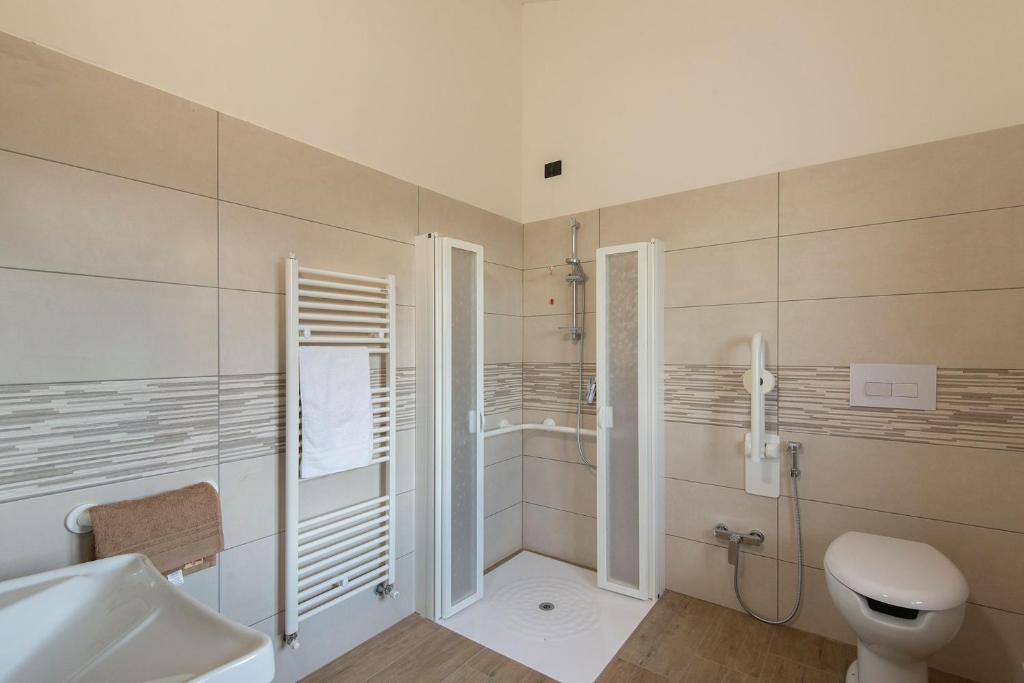 Koupelna v ubytování Green Residence Villa Assunta