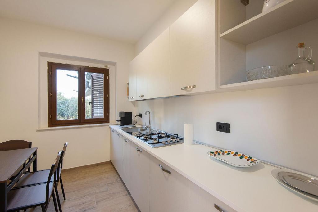 Kuchyň nebo kuchyňský kout v ubytování Green Residence Villa Assunta