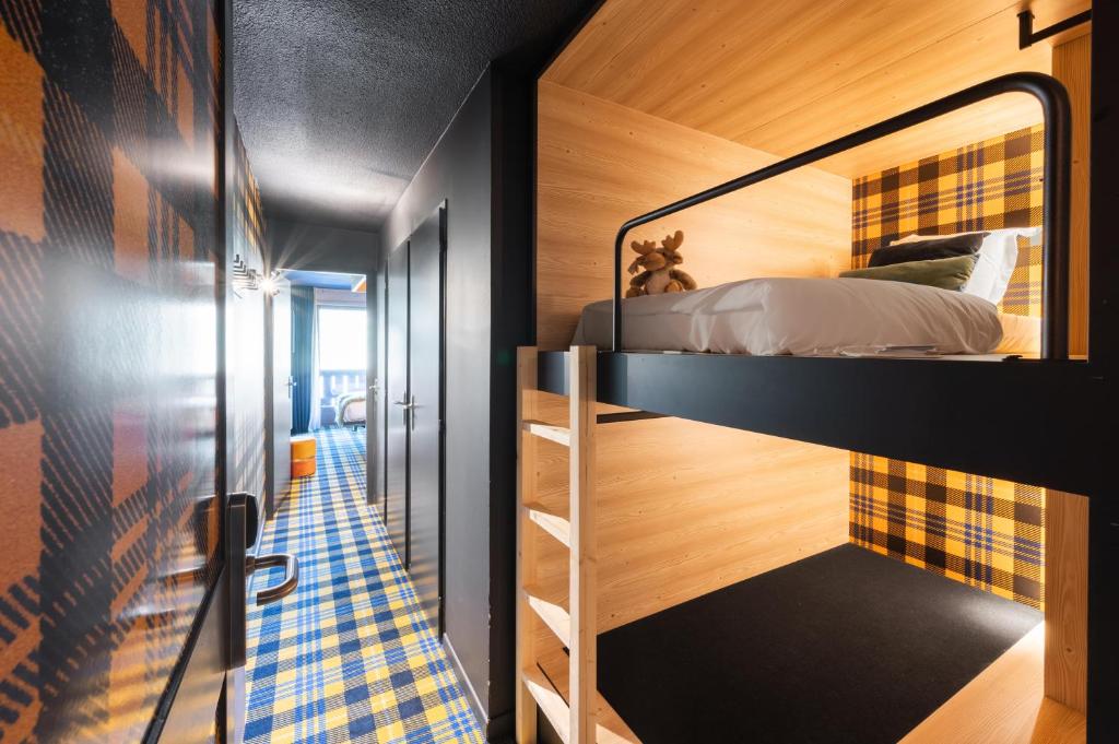 Postel nebo postele na pokoji v ubytování Mamie Megève