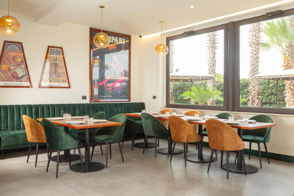 Restaurace v ubytování Hotel Ghalà