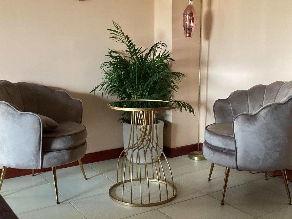 Posezení v ubytování B&B Verdi