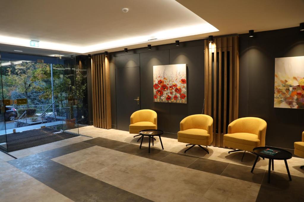 Posezení v ubytování Hotel Schlangenbader Hof