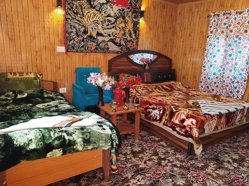 Postel nebo postele na pokoji v ubytování H.B Holiday home