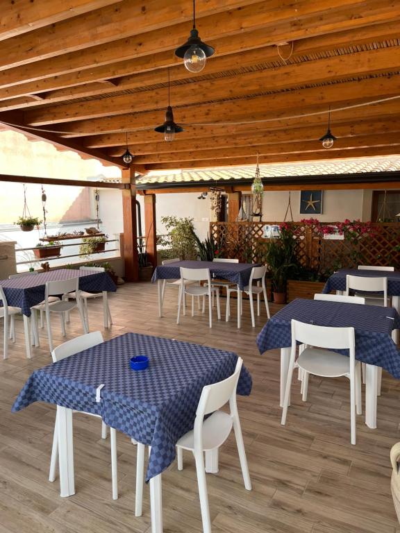 Restaurace v ubytování ittiturismo S.Croce