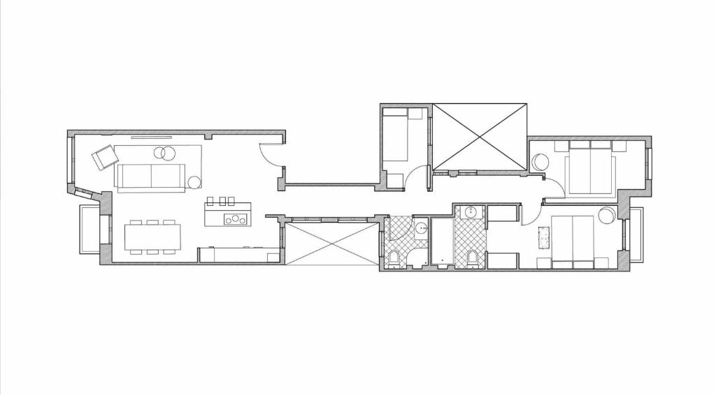 Plán poschodí v ubytovaní Miramon by FeelFree Rentals
