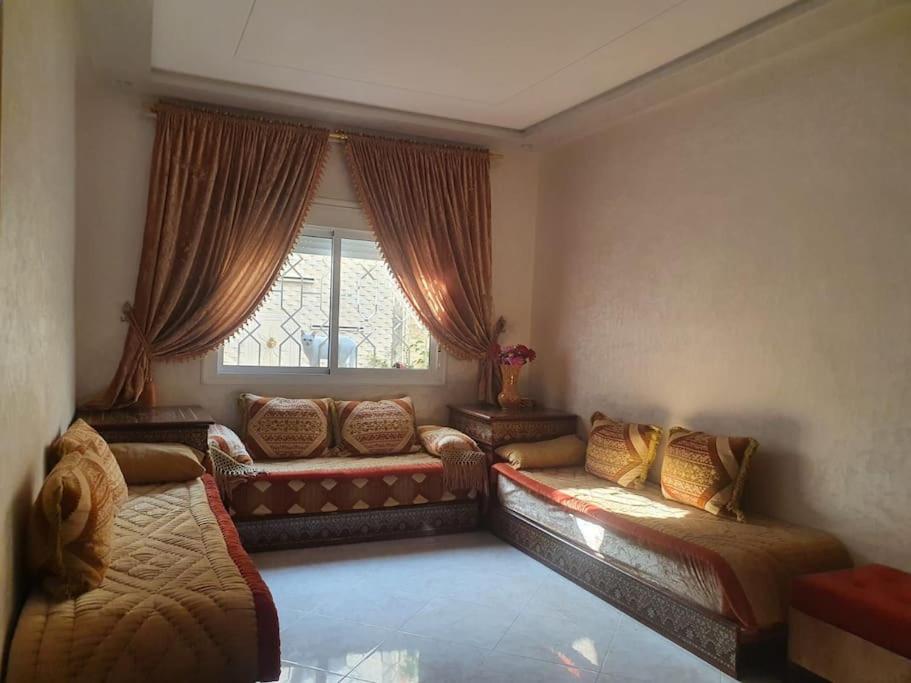 Posezení v ubytování Apartment in Larache Marokko