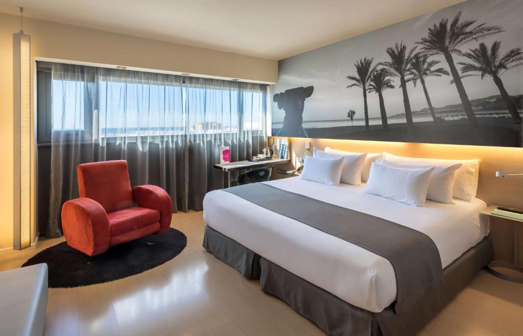 Posteľ alebo postele v izbe v ubytovaní Barceló Malaga