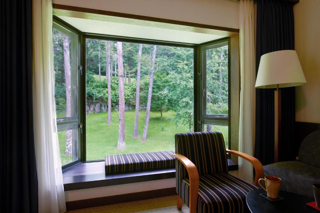 Zahrada ubytování Tateshina Tokyu Hotel