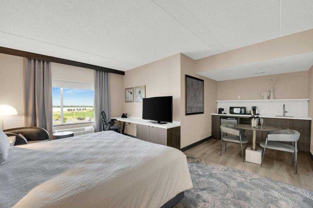 Postel nebo postele na pokoji v ubytování Hilton Garden Inn Toronto/Brampton