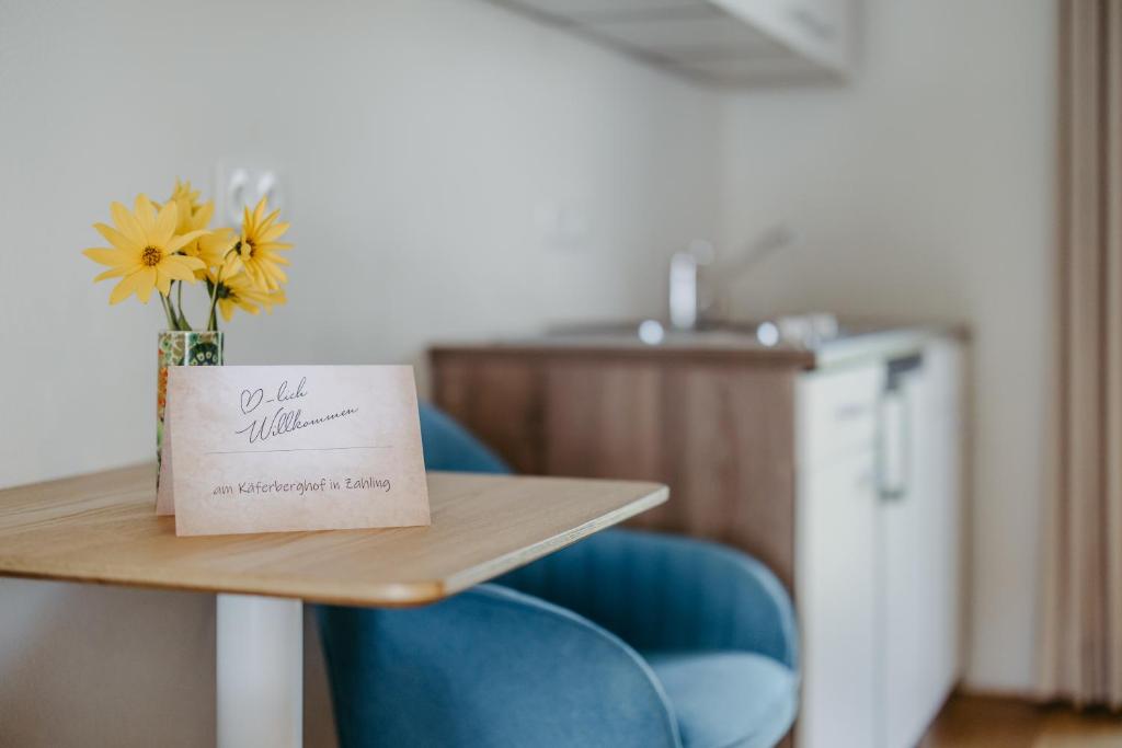 Kuchyň nebo kuchyňský kout v ubytování Käferberghof im Burgenland, Komfortzimmer mit Frühstück, Bed & Breakfast, Urlaub am Bauernhof