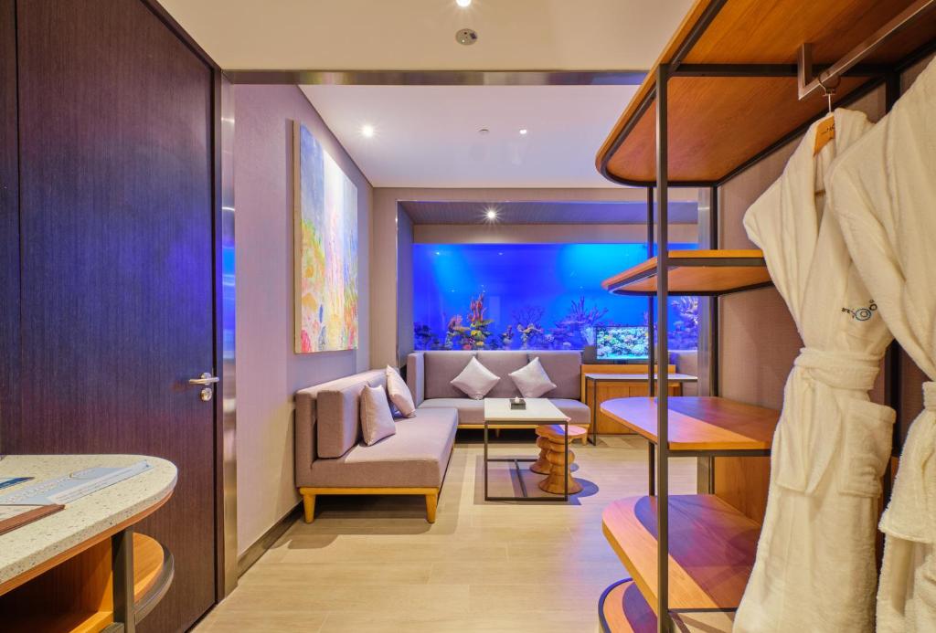 Posezení v ubytování Hotel H2O